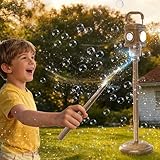 Electronic Street Lamp Bubble Machine for Kids & Parties