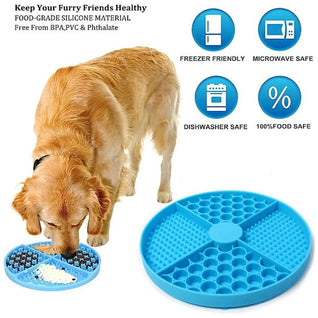 Interactive Lick Mat Slow Feeder Enrichement Toy for Dogs